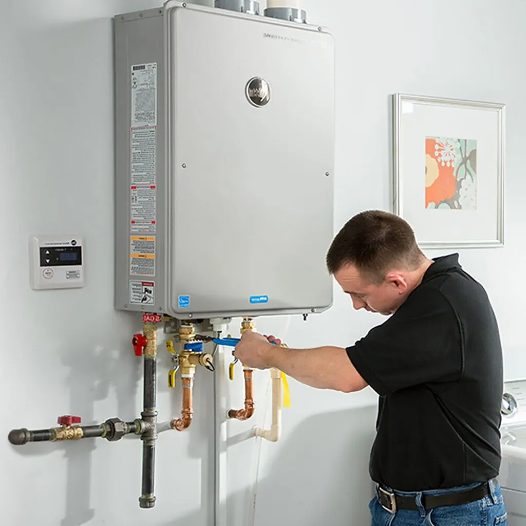 tankless water heater repair in Troy, TX